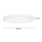 Steinhauer 4132W Luminix Plafondlamp Ø29cm Wit 1800Lumen Stepdim
