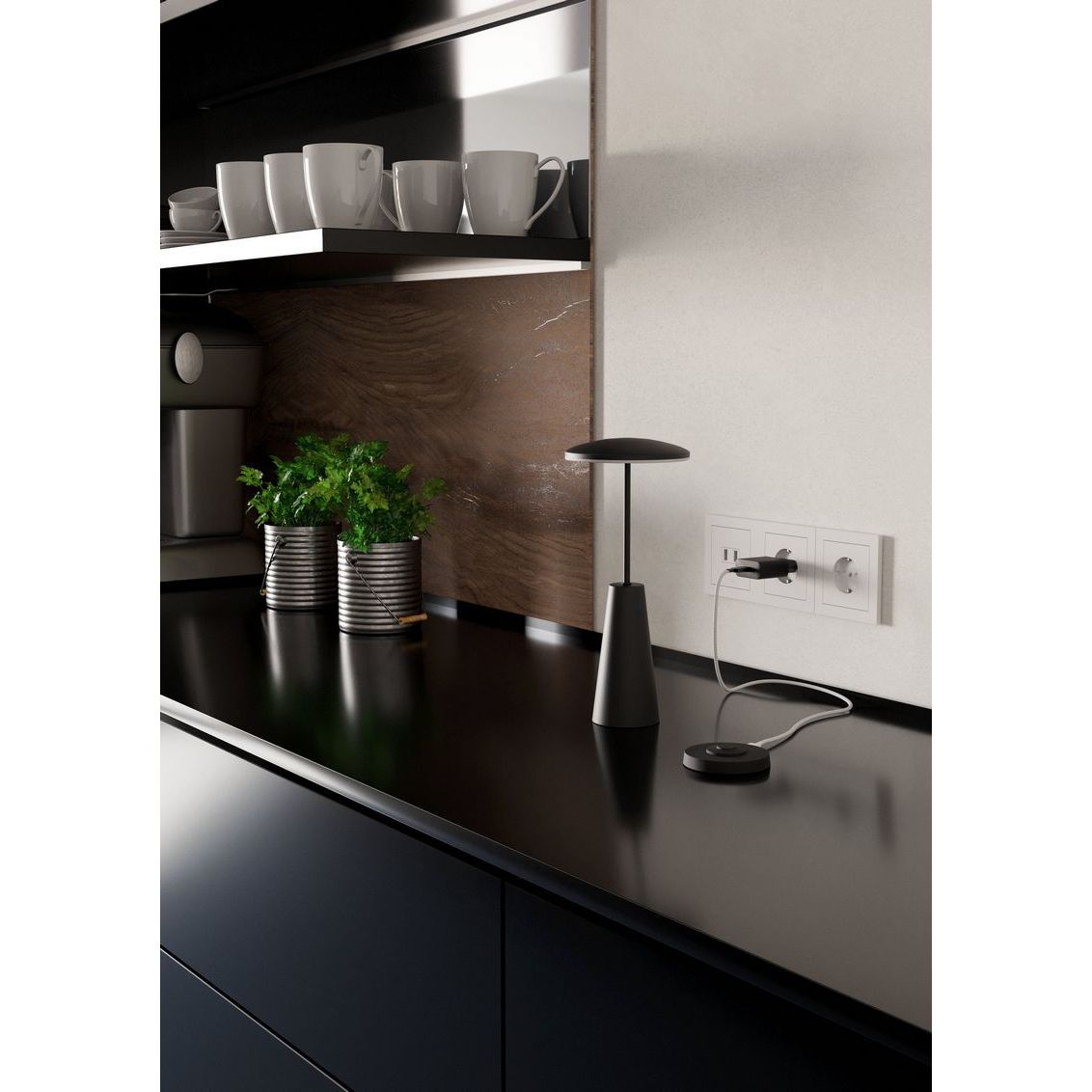 Eglo 901093 Losse dockingstation USB-C voor Piccola Oplaadbare buitenlampen - De Smid Verlichting