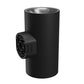 DSV Up-Down Round Buiten Large Wandlamp IP54 Zwart