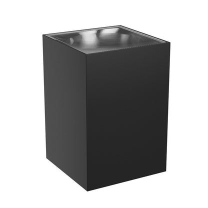 DSV Up-Down Square Small Buiten Wandlamp IP54 Zwart