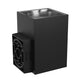 DSV Up-Down Square Small Buiten Wandlamp IP54 Zwart
