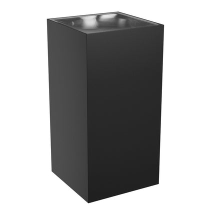 DSV Up-Down Square Large Wandlamp IP54 Zwart