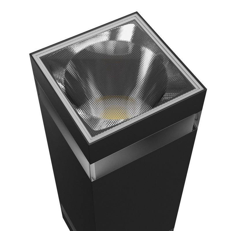 DSV Up-Down Square Ring Large Buiten Wandlamp IP54 Zwart