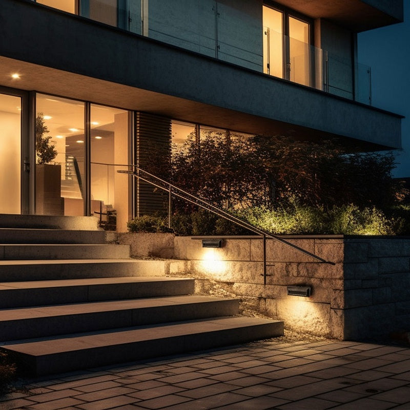 DSV Zimba Inbouw buitenlamp IP54 Zwart