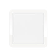ETH Anne Led plaf vierkant 3 step dimming 2700k 18w 1000lm ip44 wit 30x30x2.7cm