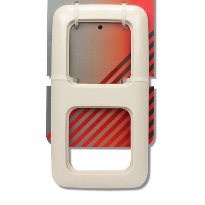 Afdekraam 2-Voudig Reflex EW Creme 212/ 95524 - De Smid Verlichting