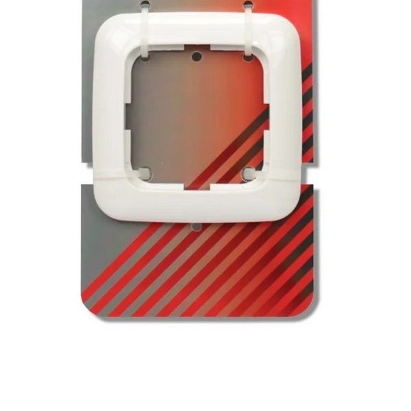 95628 Afdekraam 1-voudig Reflex 214 Alpine Wit - De Smid Verlichting