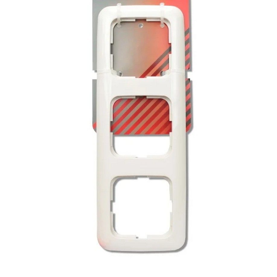 95625 Afdekraam 3-voudig Reflex 214 Alpine-Wit - De Smid Verlichting