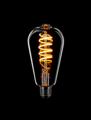 ETH Led Spiraal Edison ST64 E27 6W 3-stappen dimtone sceneswitch van 2200k-2400k-2700k Helder 110+260+550L + memory