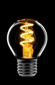 ETH Led Spiraal kogellamp E27 3W 3-stappen dimtone sceneswitch van 2200k-2400k-2700k Helder 35+100+220L+ memory