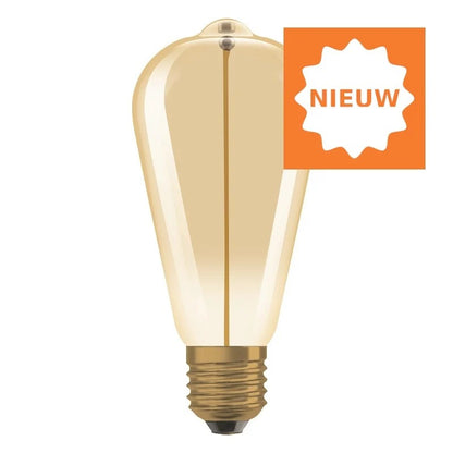 Osram 1906 Vintage Edison ST64 Mag-Led Lamp E27 2,2watt Gold 2700K