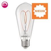 Osram 1906 Vintage Edison ST64 LED Heart lichtbron E27 7,2watt Helder 2700K