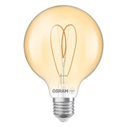 Osram 1906 Vintage Globe Bol G95 LED Heart lichtbron E27 8watt Gold 2700K