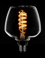 Deco Led Spiraal 23C 7w 3-stappen dimbaar E27 Helder 2200k