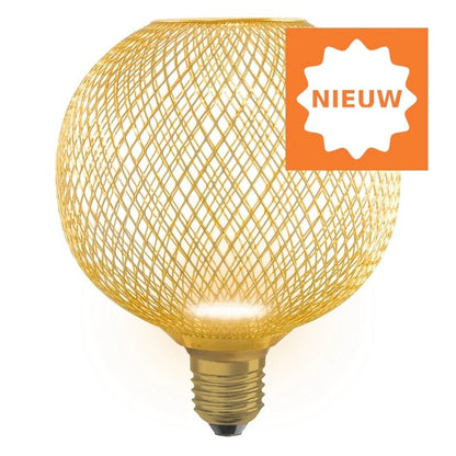 Osram Vintage Deco 1906 Flat Globe G125 28 3,5W 827 E27 GD