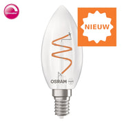 Osram Vintage Deco 1906 Spiraal Kaarslamp Led  CLB25H/ 3,1Watt E14 Dimbaar Helder