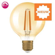 Osram Vintage 1906 Filament G80 LED lamp 7,2 Watt E27 LED 2400K Gold