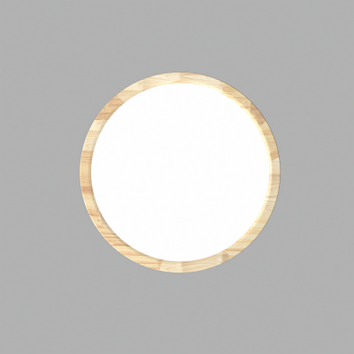 Ruby LED plafonnière Rond 3-Step dimbaar 2800K 24W Ip44 + Memory (Oak)