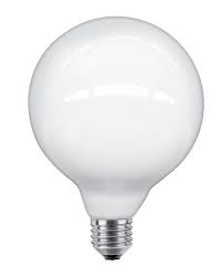 Led Globe 125mm E27 8w/100w 2700k dimbaar 1000L opaal glans glas