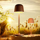 Mannera S Outdoor oplaadbare Accu Tafellamp Steen Rood