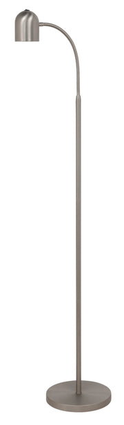 Umbria LED Vloerlamp 5watt 2700K Nikkelmat(Geborsteld Metaal)