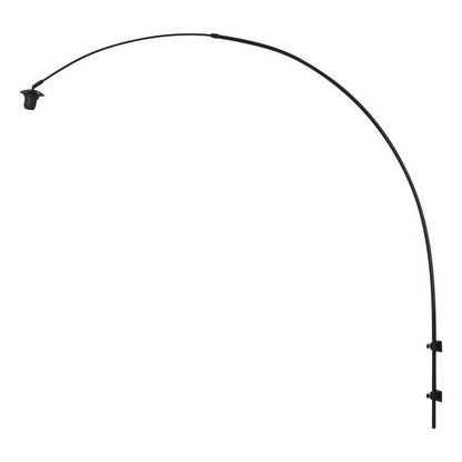 Steinhauer 1481ZW Wand-Booglamp Zwart zonder kap