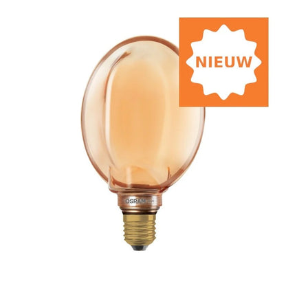 Osram 1906 O-LED Lichtbron G130 dimbaar Gold 4watt E27