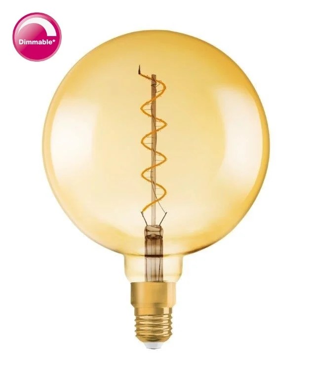 Osram Vintage 1906 Globe Bol Gold G200 4watt E27 49095