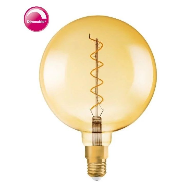 Osram Vintage 1906 Globe Bol Gold G200 4watt E27 49095 - De Smid Verlichting