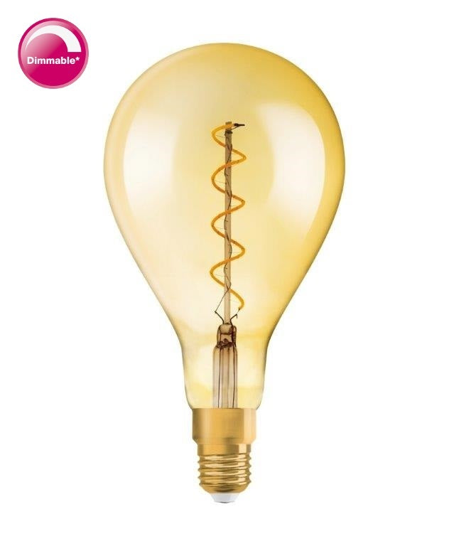 Osram Vintage 1906 Globe Druppel Gold A160 4watt E27 49094