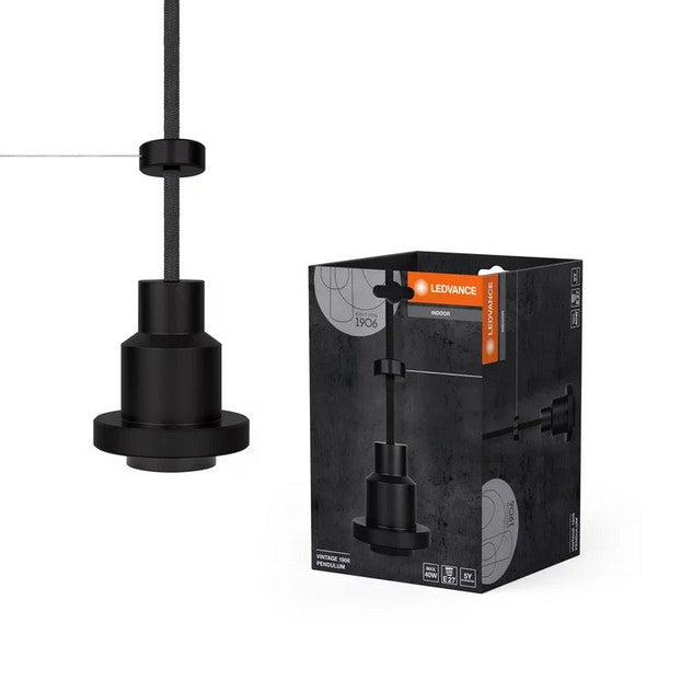 Osram Vintage 1906 Hanglamp/Pendel Zwart E27 49161