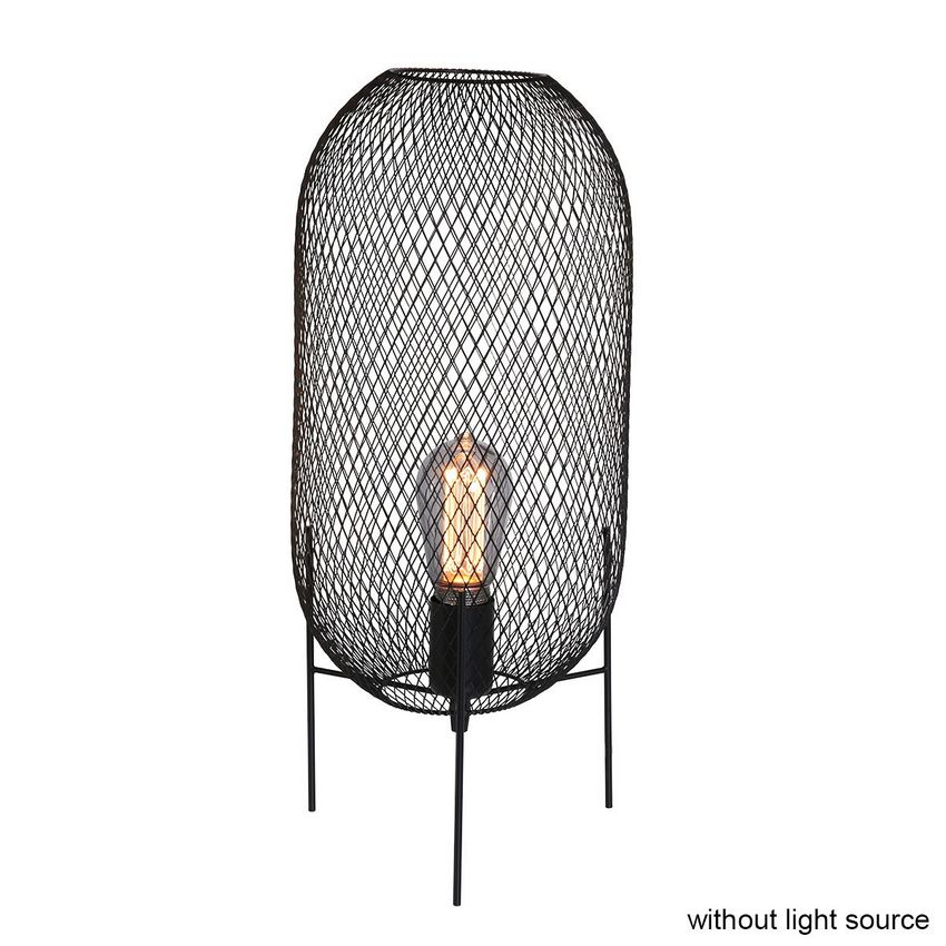  Mexlite Bodine Tafellamp 2707ZW Zwart