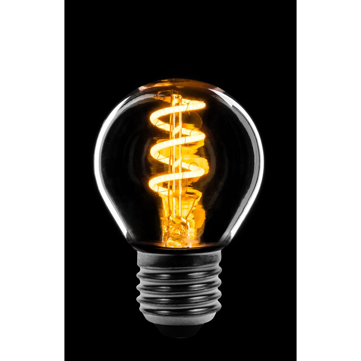 Led spiraal Kogellamp P45 E27 4W dimtone van 2700K naar 2200K Helder - De Smid Verlichting