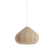 Hanging lamp Ø50x34 cm ZUBEDA linen natural
