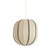 Hanging lamp Ø51x48 cm ESMIRIA natural+dark brown