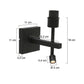 Steinhauer Stang Wandlamp met extra onder spot Zonder kap 2995ZW