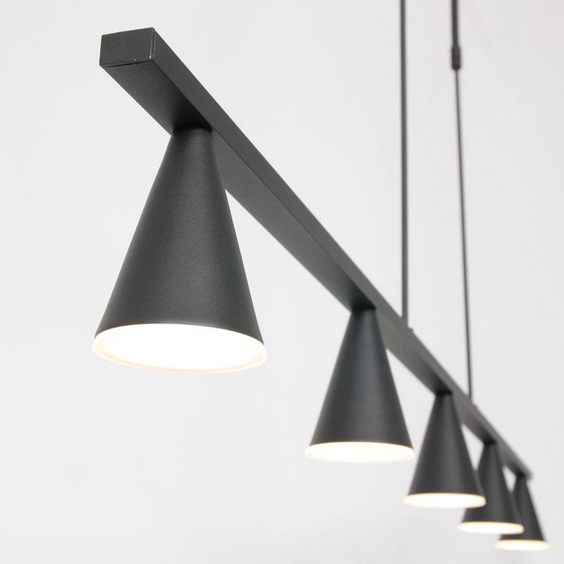 Steinhauer Vortex 5L-Hanglamp Zwart 3066ZW indoos