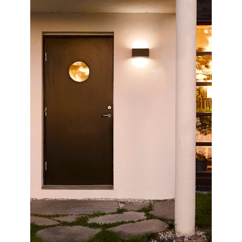 De Smid Prisma Outdoor wandlamp Up & Downlight Antraciet - De Smid Verlichting