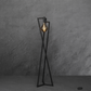 Ztahl Taranto 1-Lichts Vloerlamp 3100-9005 Zwart