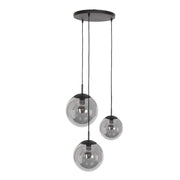 Steinhauer Bollique 3-Lichts Hanglamp met Smoke Glazen Bollen 3123ZW