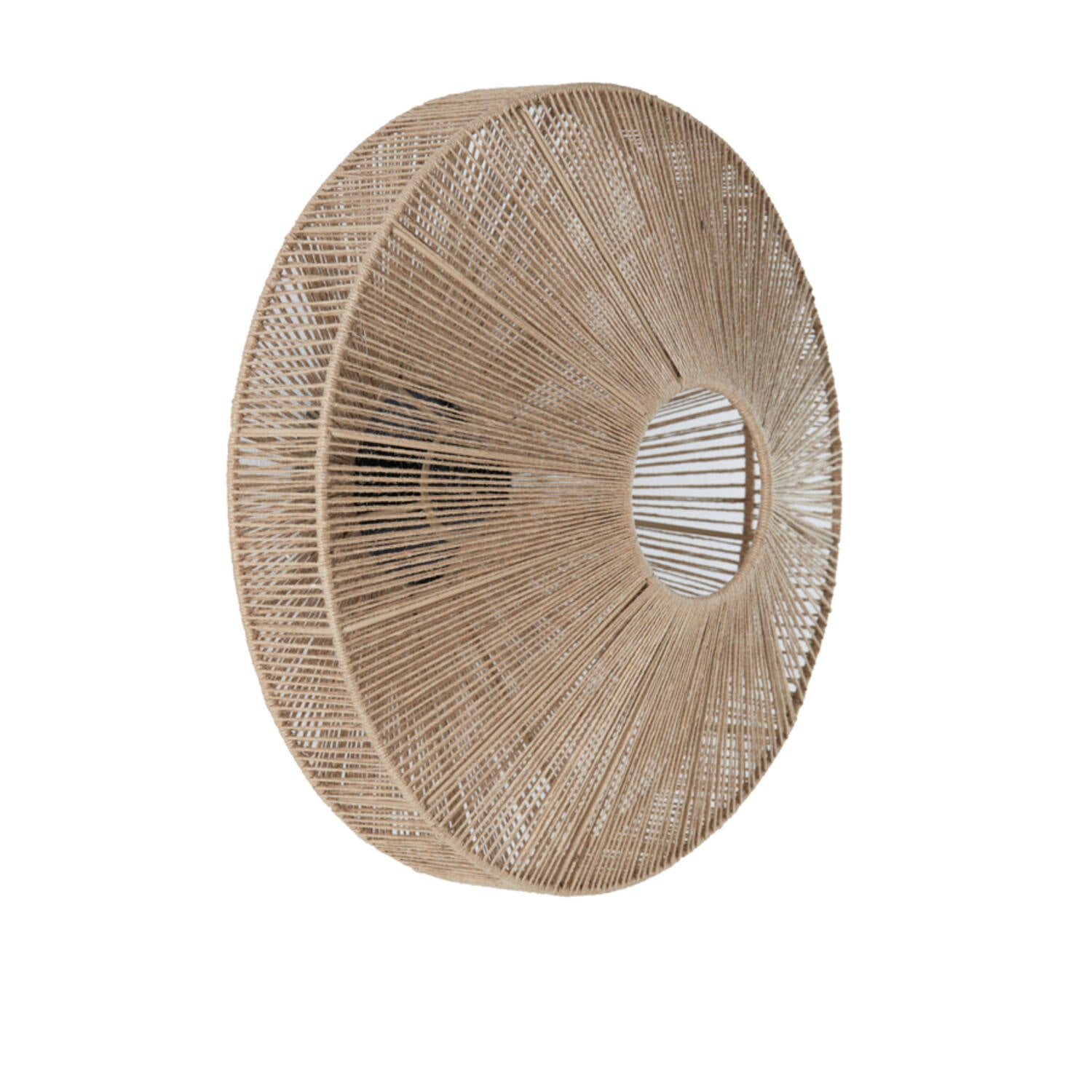 Wall lamp Ø43x43 cm LYRA natural+matt black