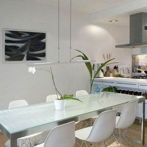 Steinhauer Bande Hanglamp 3319ST Staal (Geborsteld Staal) 114,5cm De Laatste Showroom model