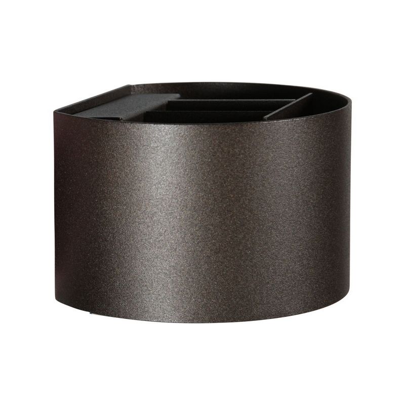 Steinhauer Muro "Rond" Wandlamp Cacao inclusief LED Lichtbron G9