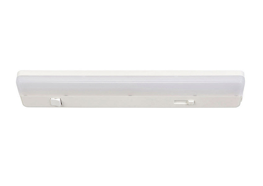 LED Onderbouw armatuur Wit 35cm 2700K met schuif dimmer en aan/uit schakelaar