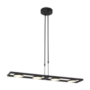 Steinhauer Soleil Flex 4-Lichts Hanglamp 3516ZW Zwart