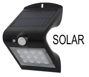 Berlusi Outdoor motion Solar 3,2watt LED Zwart