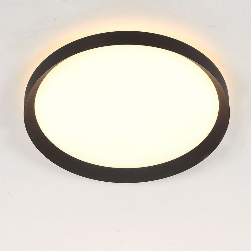Steinhauer Flady Plafondlamp 40cm Mat Zwart