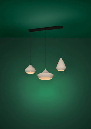 Torremolinos 3-Lichts Hanglamp zand