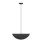 Saceda 1-Lichts hanglamp zwart-goud 53cm De Laatste Showroom model