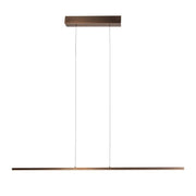 Bande LED Hanglamp 114cm met Cable lift Brons